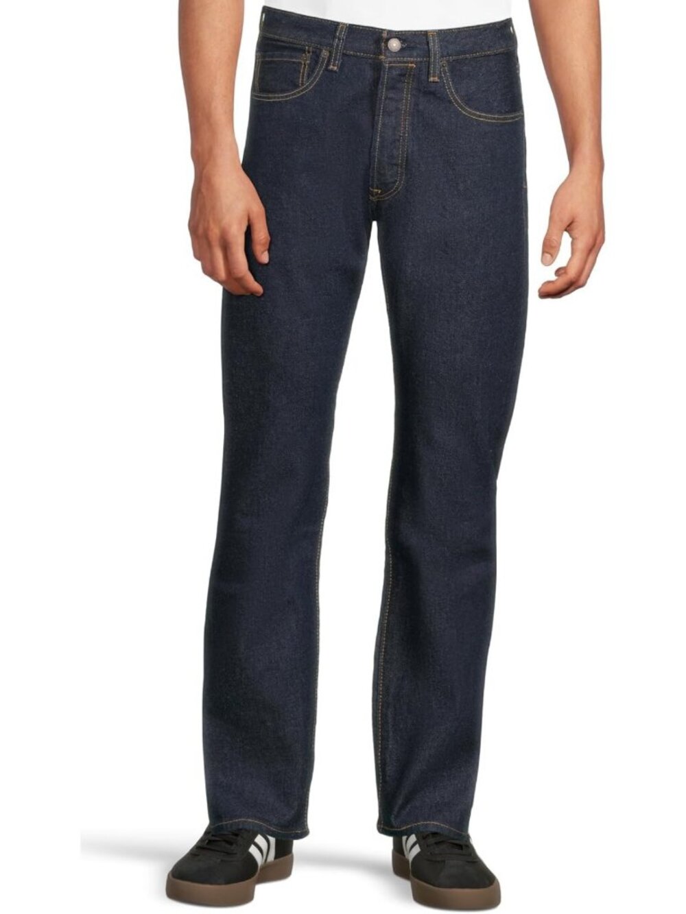 Classic Men's 501 Original Fit Jeans - Timeless Style, Versatile Denim, Casual